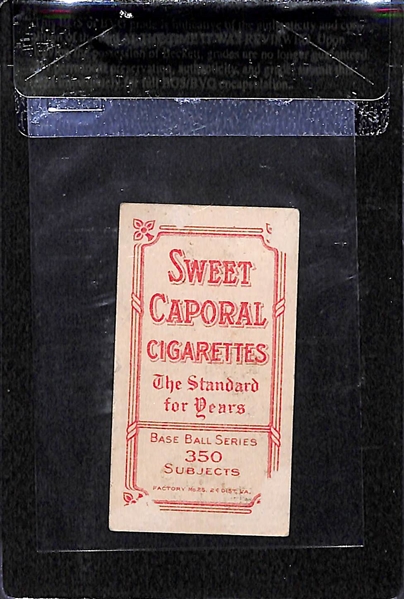 1909-11 T206 Christy Mathewson - Dark Cap - Sweet Caporal Back - BVG 1.5